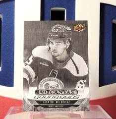 Luca Del Bel Belluz 2024-25 - Young Guns Rookie Black & White Canvas #C-106 Upper Deck Series 1